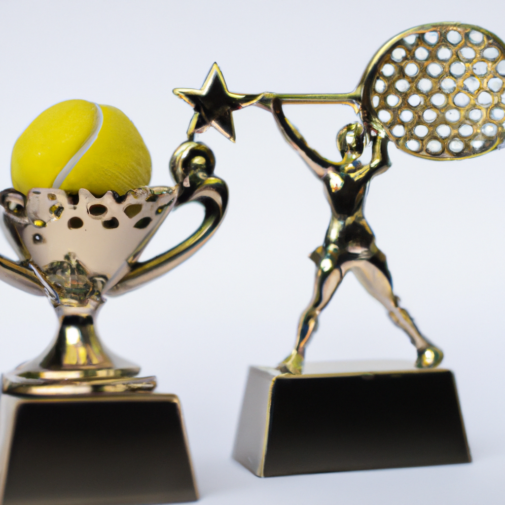 Tennis Trophies for Celebrating Achievement