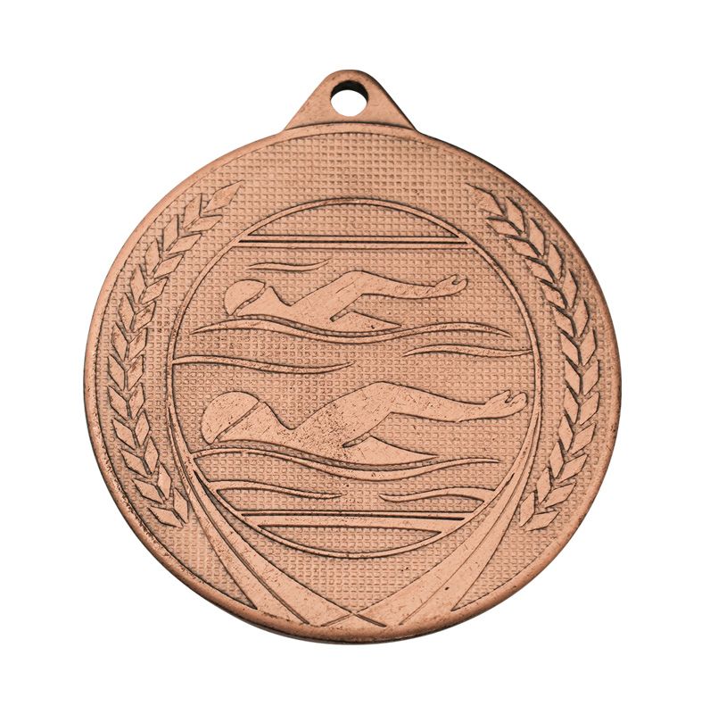 Swimming Bronze Medal 50mm