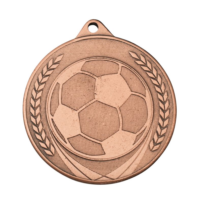 Football Bronze Medal 50mm