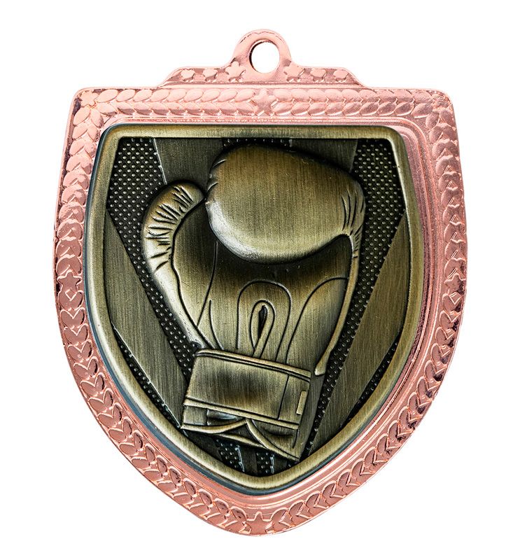Shield Boxing Gold Medal 80mm
