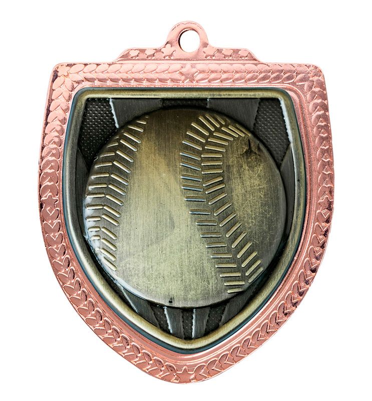 Shield Baseball Softball Gold Medal 80mm