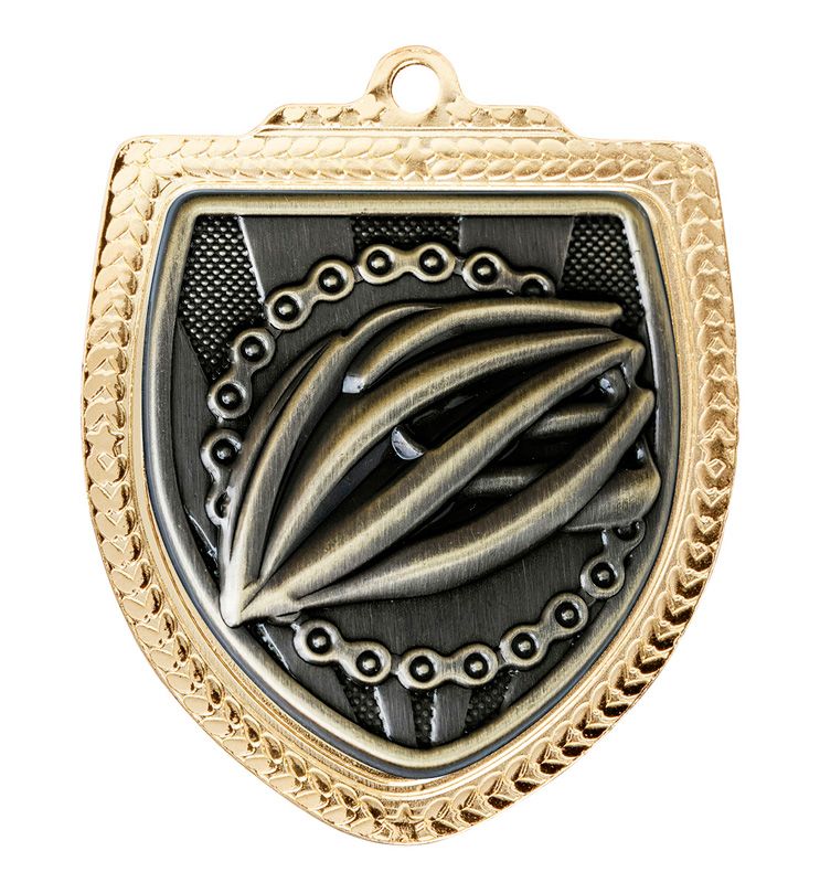 Shield Cycling Gold Medal 80mm