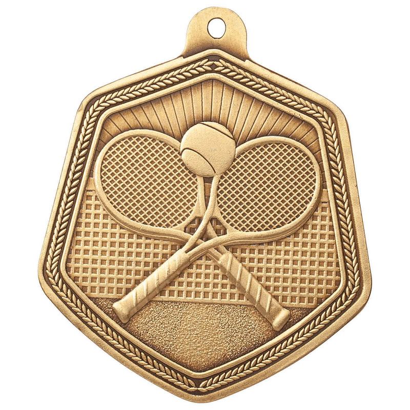 Tennis Bronze Medal 67mm