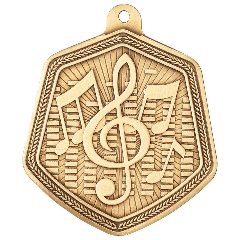 Music Bronze Medal 67mm