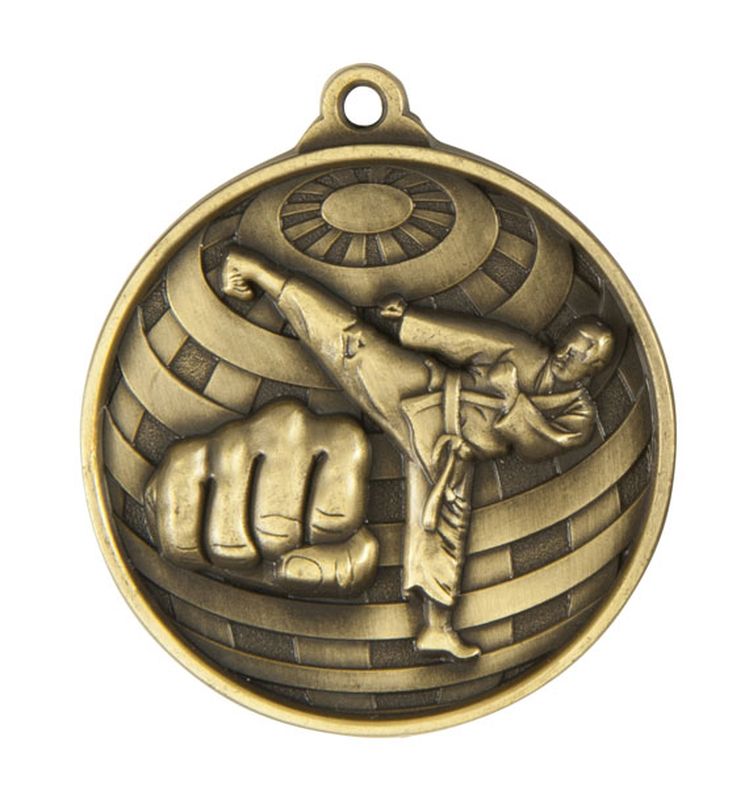 Martial Arts Bronze Medal 50mm