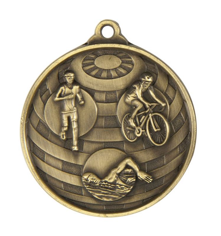 Triathlon Bronze Medal 50mm