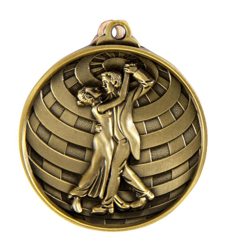 Dance Bronze Medal 50mm