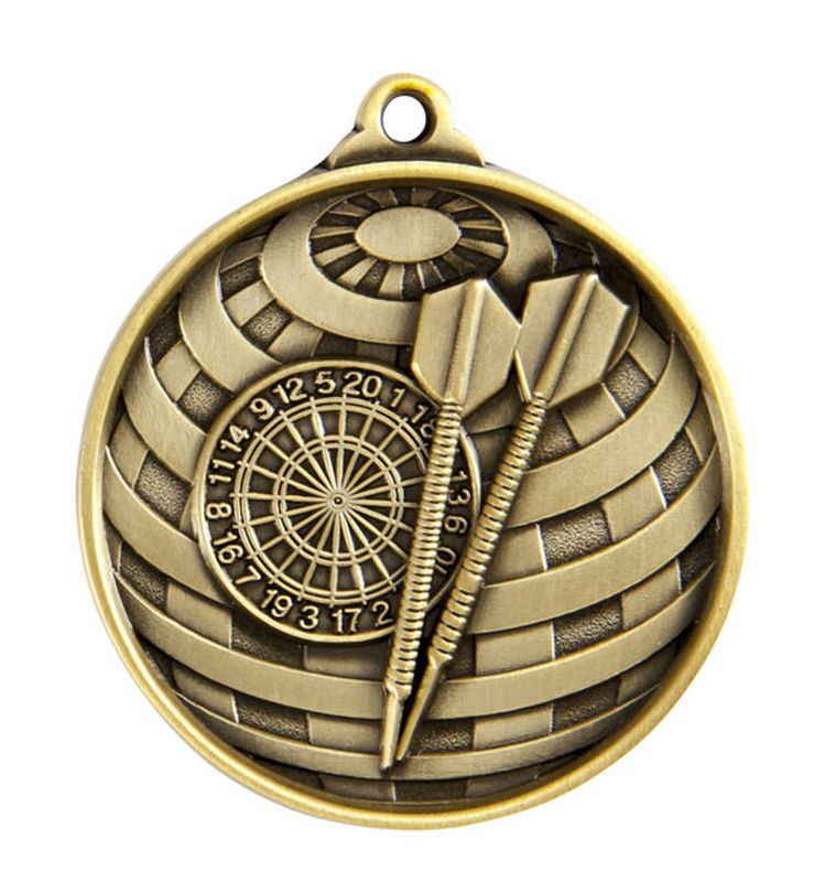 Darts Bronze Medal 50mm