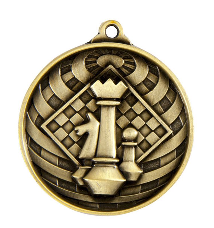 Chess Schools Bronze Medal 50mm