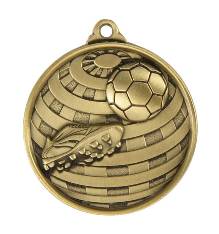Football Bronze Medal 50mm