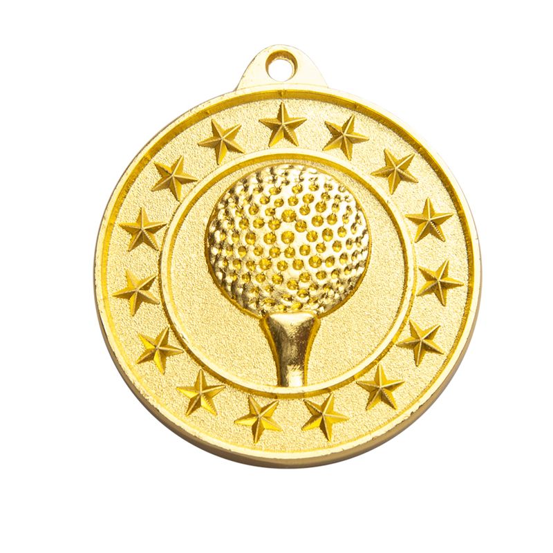 Golf Bronze Medal 50mm
