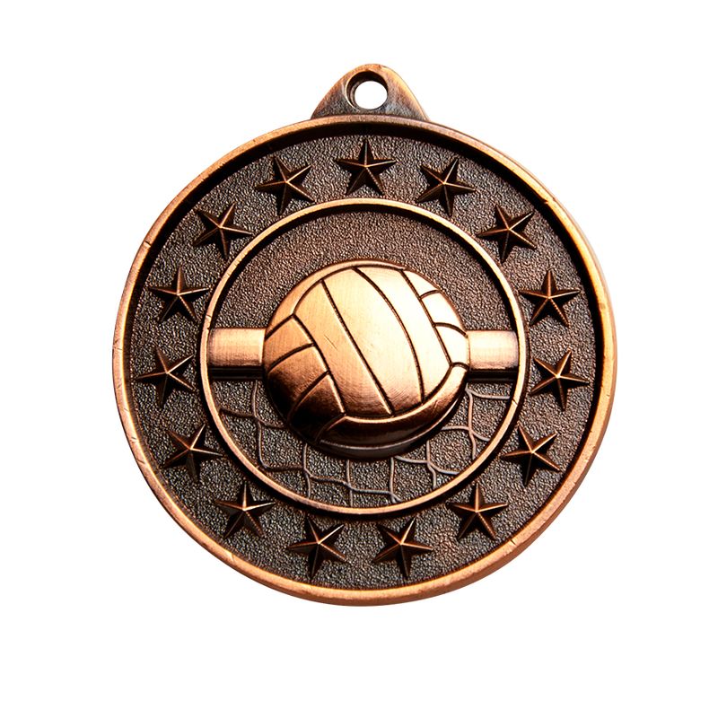 Volleyball Bronze Medal 50mm