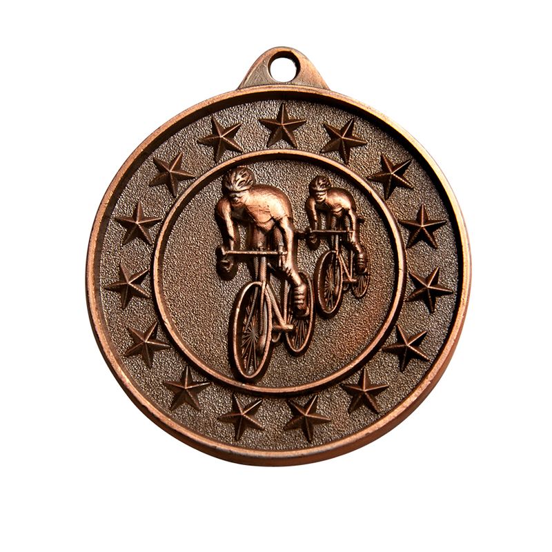 Cycling Bronze Medal 50mm