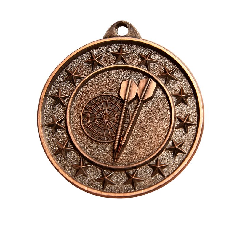 Darts Bronze Medal 50mm
