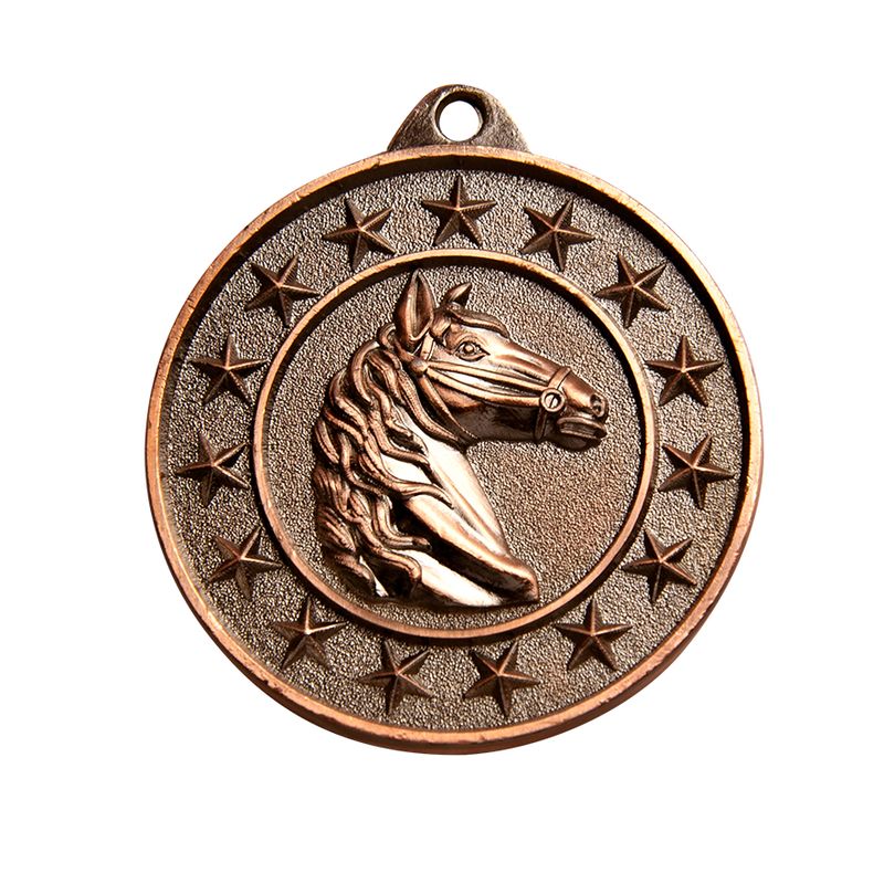 Horses Bronze Medal 50mm
