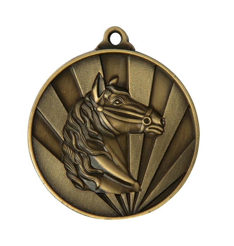 Horses Bronze Medal 50mm