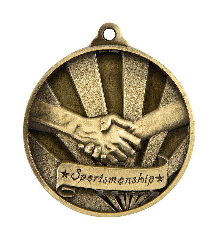 Sportsmanship Schools Bronze Medal 50mm
