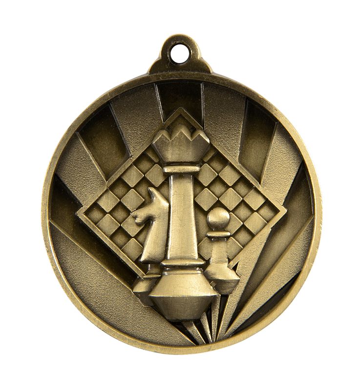 Chess Schools Bronze Medal 50mm