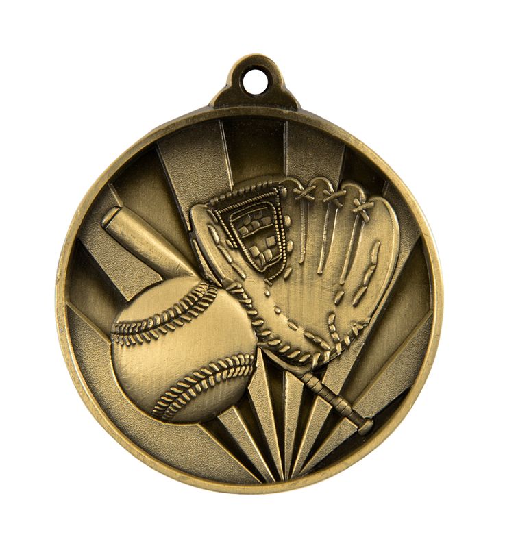 Baseball Bronze Medal 50mm