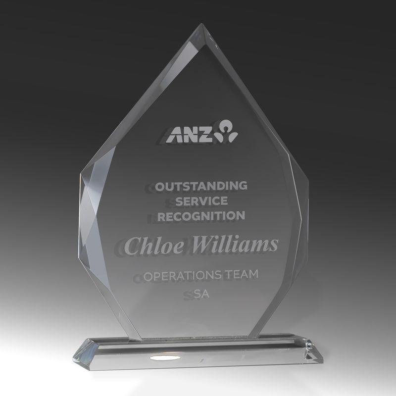 Arrowhead Crystal Award 190mm