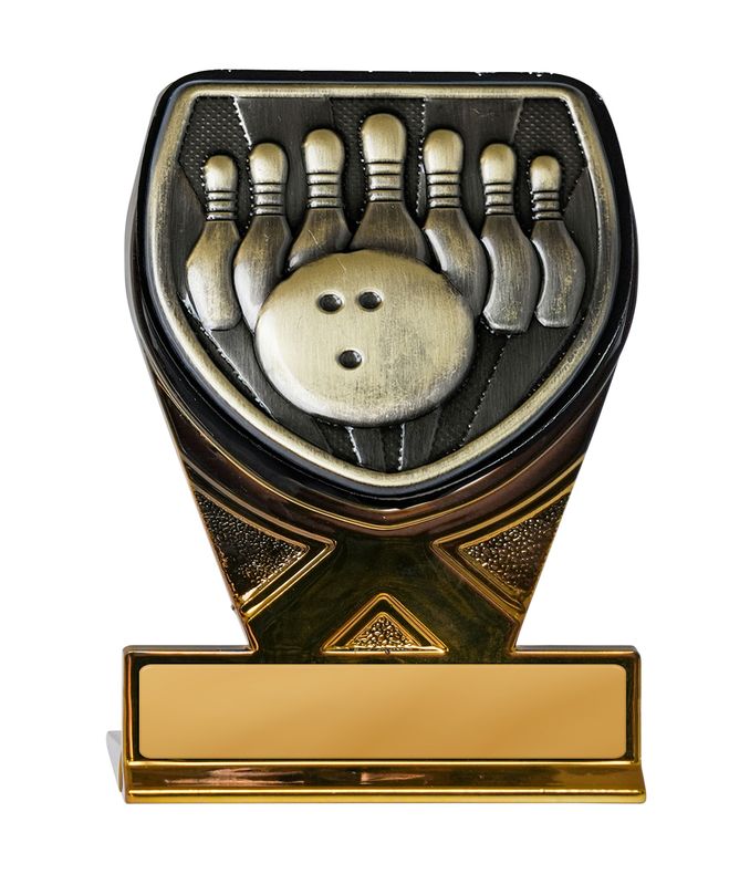 Ten Pin Bowling Trophy 225mm