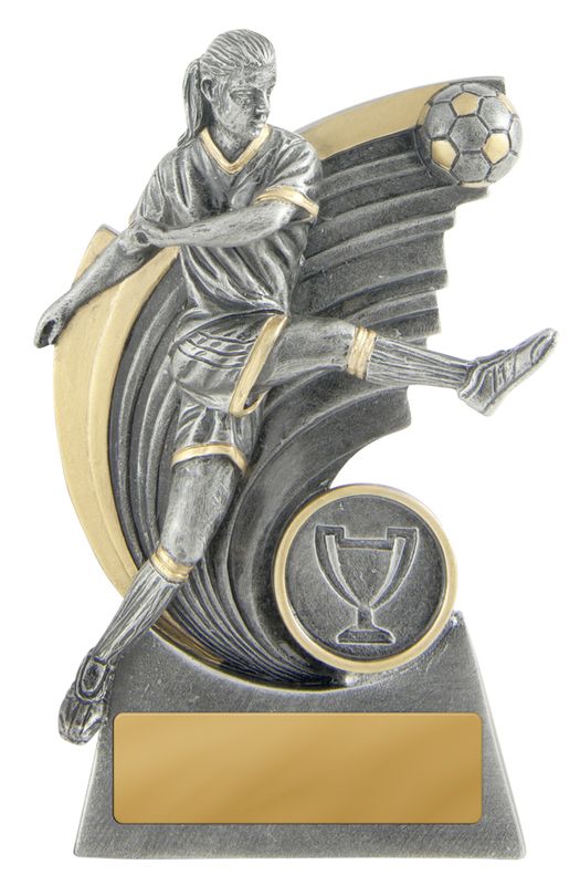 Football Female Trophy 125mm