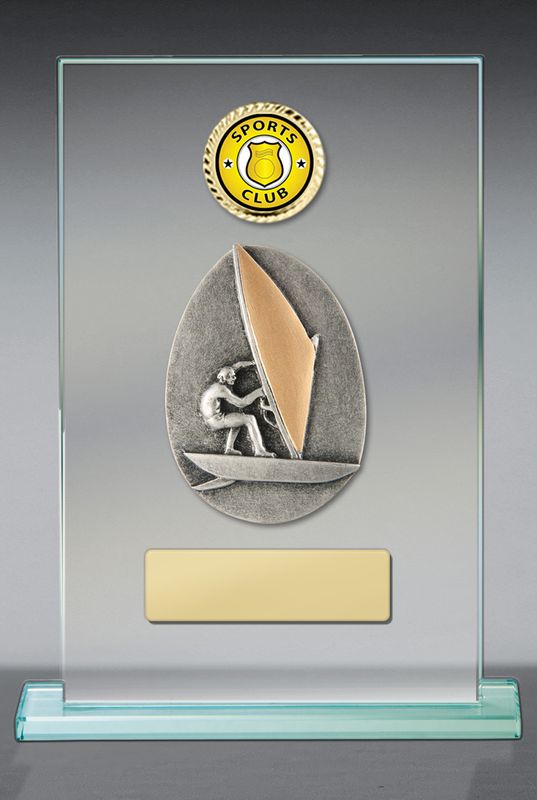 Windsurfing Glass Trophy 170mm