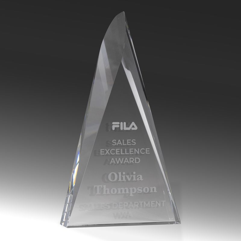 Prism Clear Crystal Award 155mm