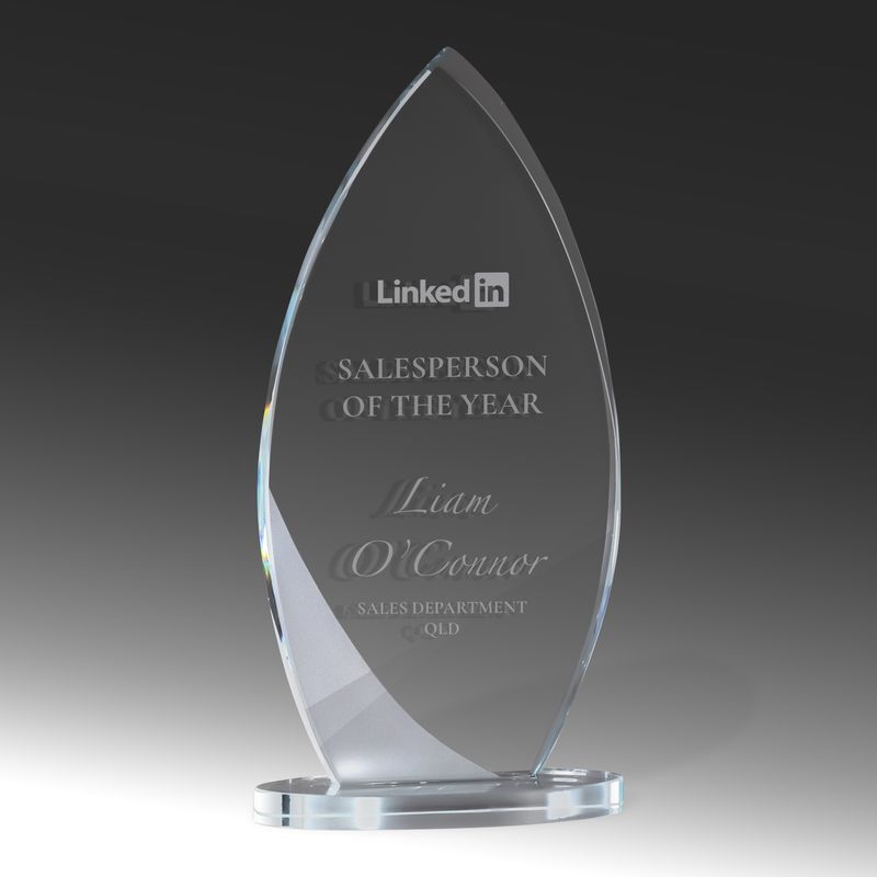 Flame Glass Award 220mm