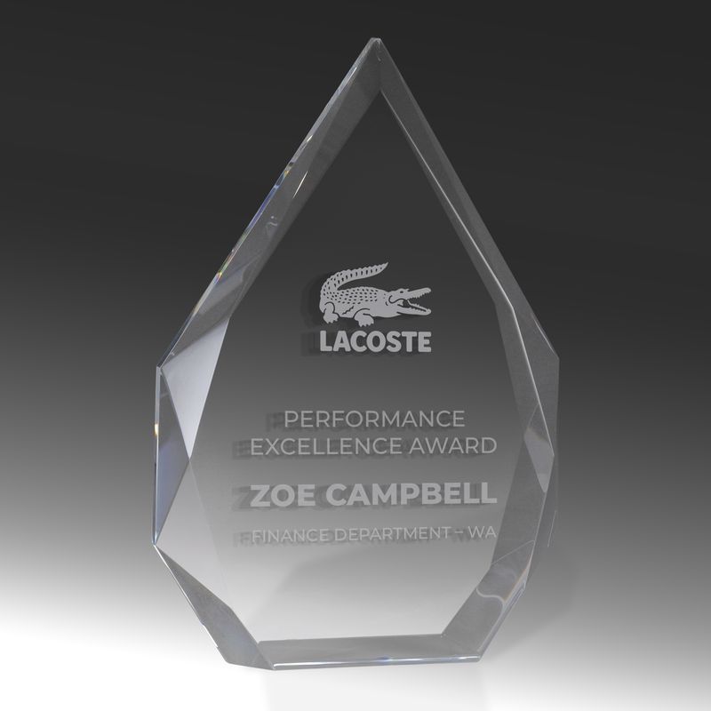 Arrowhead Crystal Award 150mm