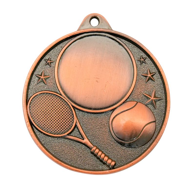 Tennis Bronze Medal 50mm