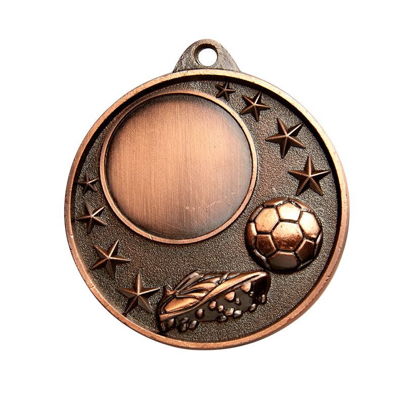 Football Bronze Medal 50mm