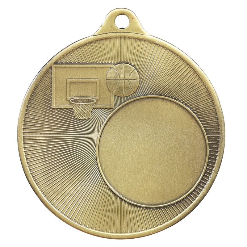 Basketball 50mm Bronze Medal 50mm
