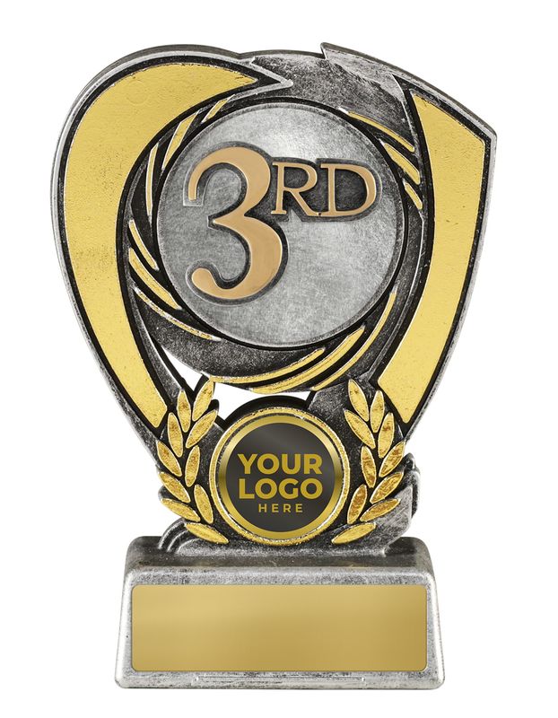 3rd Place Achievement Trophy 125mm