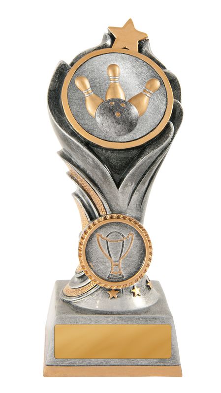 Ten Pin Bowling Trophy 200mm