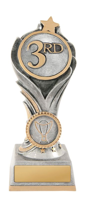 3rd Place Achievement Trophy 150mm