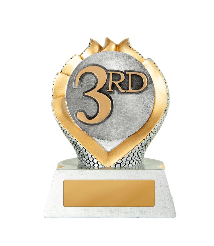 1st Place Achievement Trophy 130mm