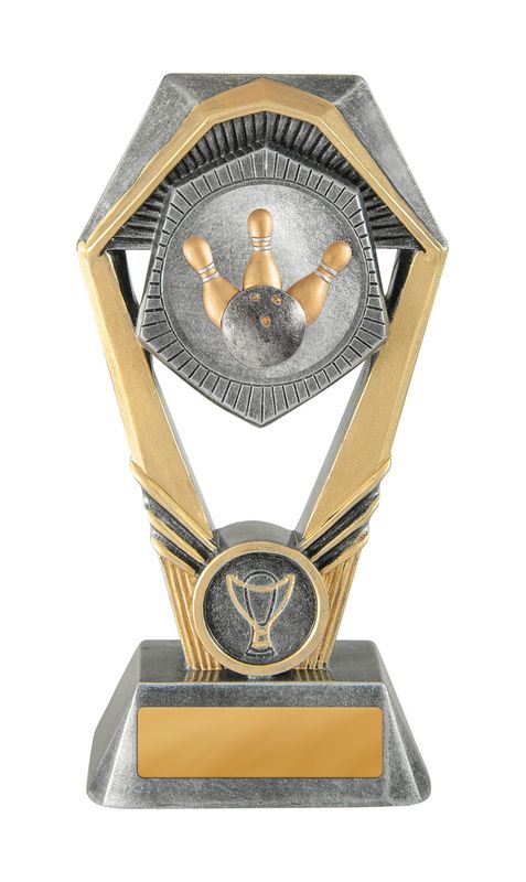 Ten Pin Bowling Trophy 230mm