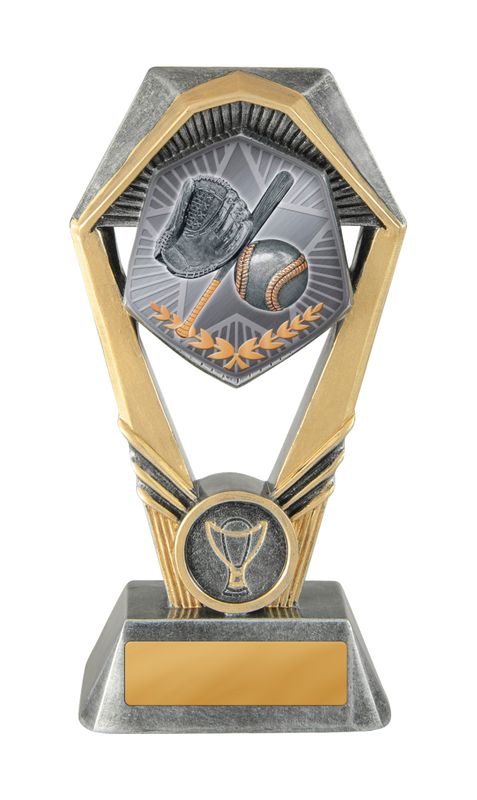 Baseball Hex Trophy 230mm