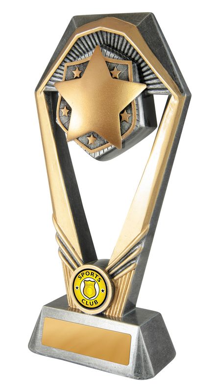 Achievement Hex Trophy 230mm