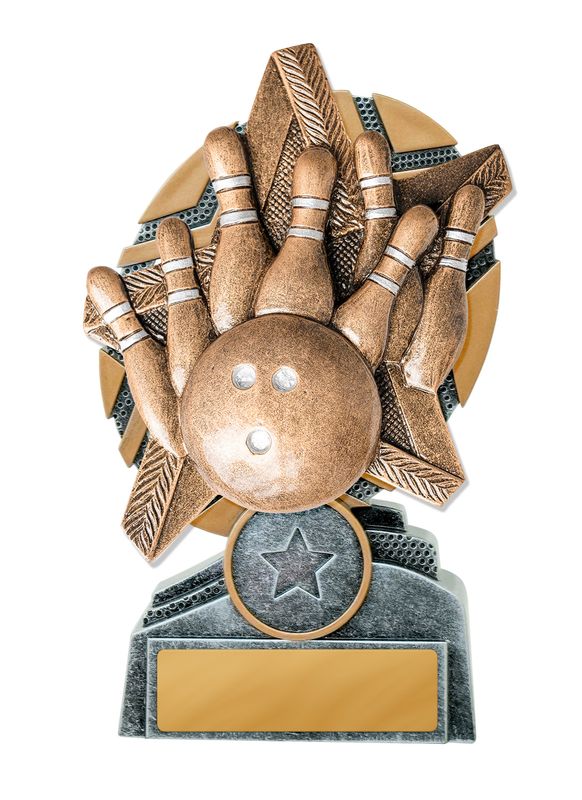 Ten Pin Bowling Trophy 170mm
