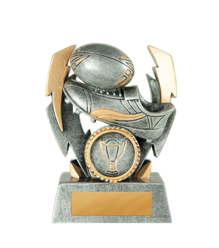 Rugby Trophy 100mm