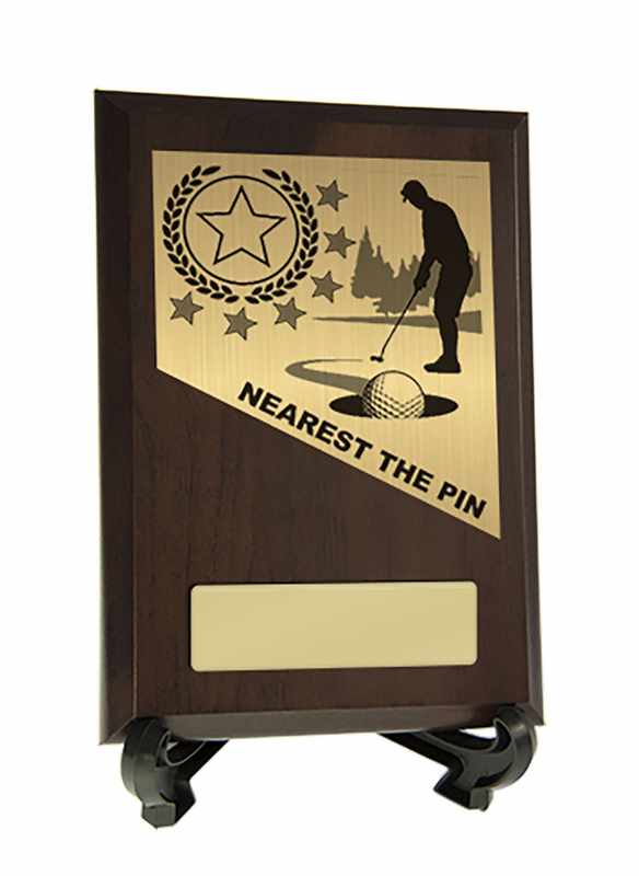 Plaque with Golf Trim 200mm