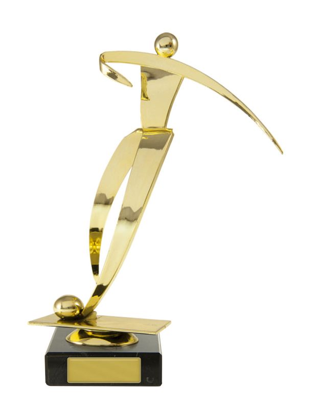 Figure on Base Male Soccer Trophy 160mm