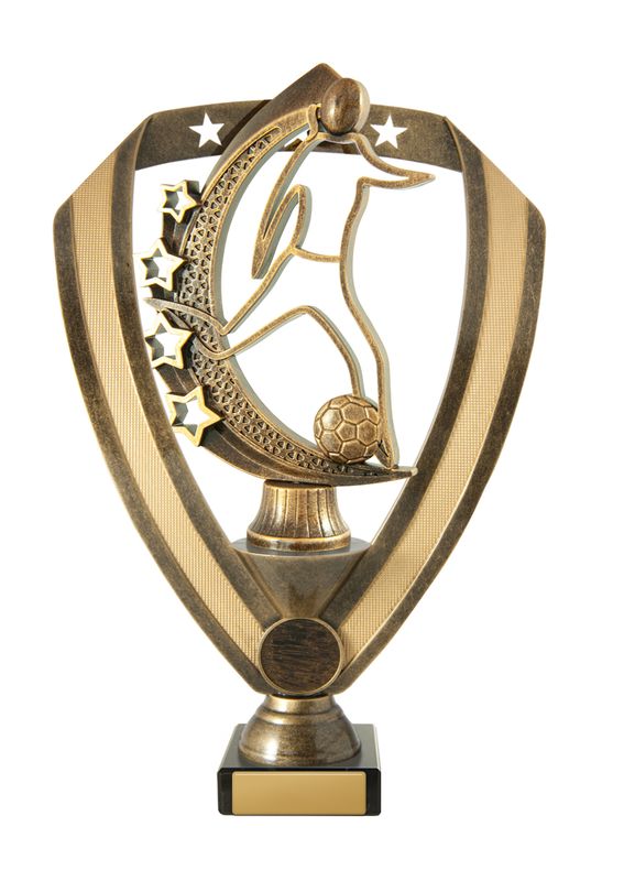 Backstand Base Football Female Trophy 240mm