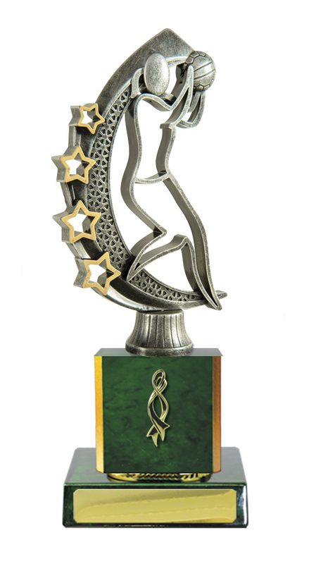 Netball Trophy 195mm