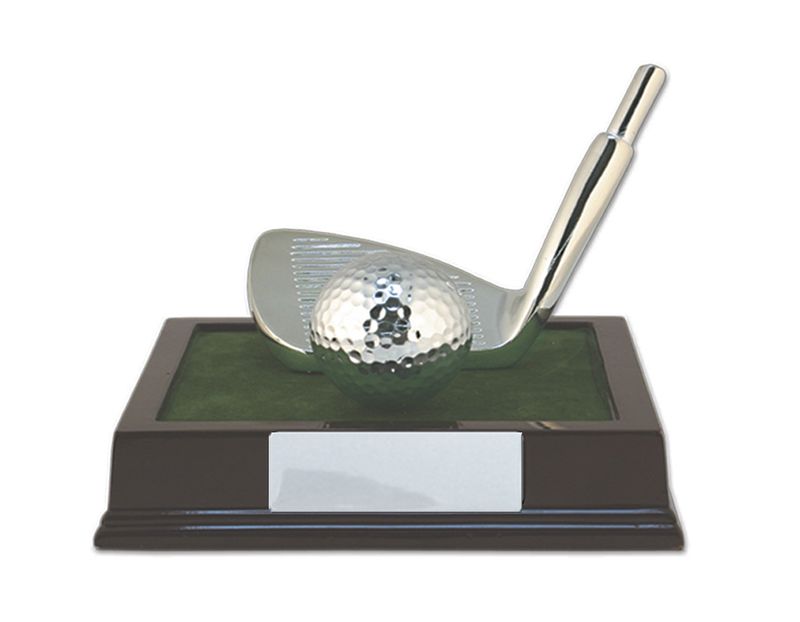 Golf Iron Ball on Base Trophy 115mm