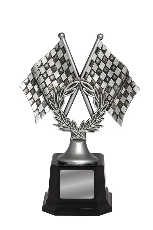 Flags on Base Motorsports Trophy 192mm