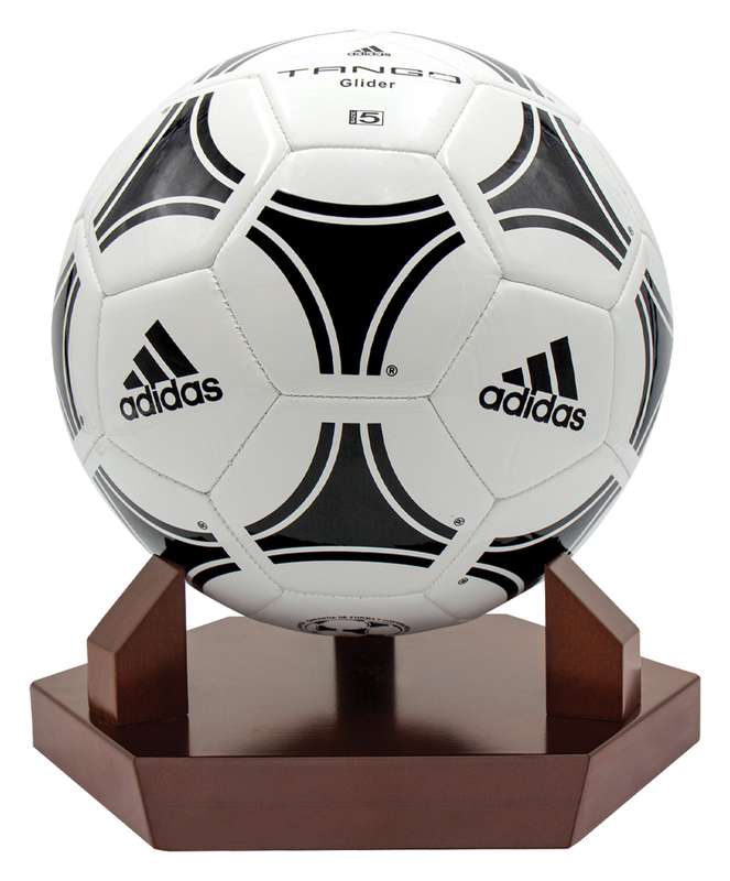 Timber Ball Holder – Football