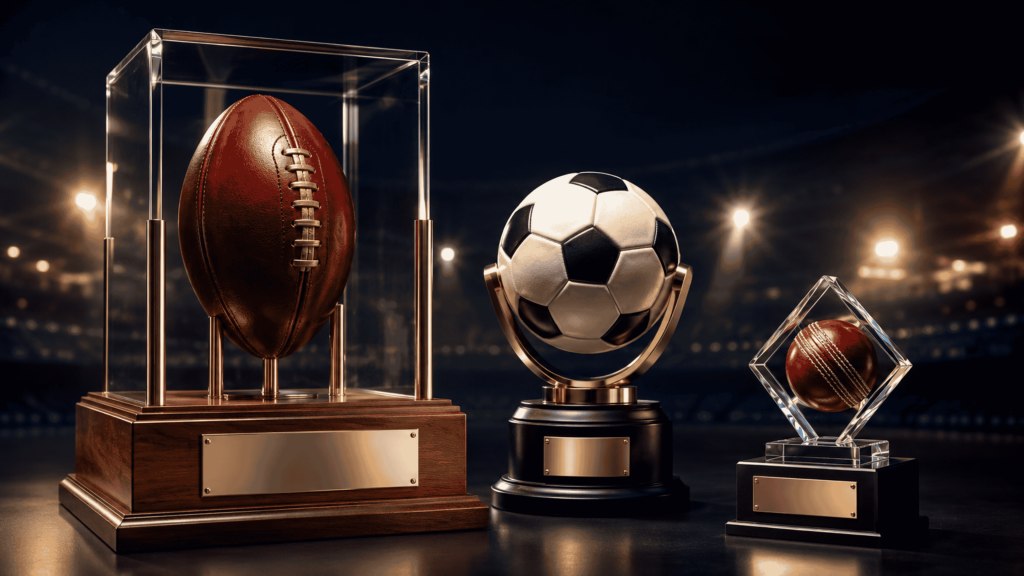 Sports Ball Display Awards: Combining Function and Recognition